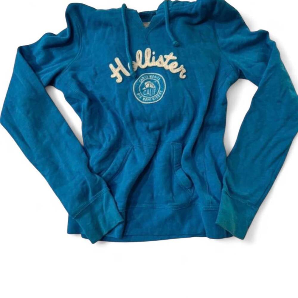 Hollister Co. Women's Blue Hoodie